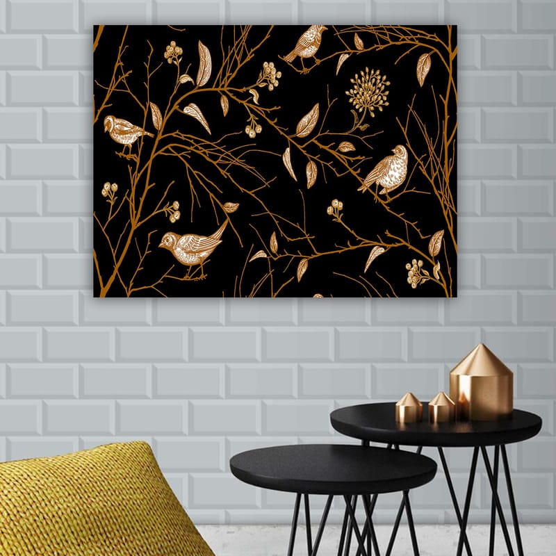 Koristeellinen Canvastaulu 70x100 cm - Monivärinen - Sisustustuotteet - Taulu & taide - Canvas-taulu