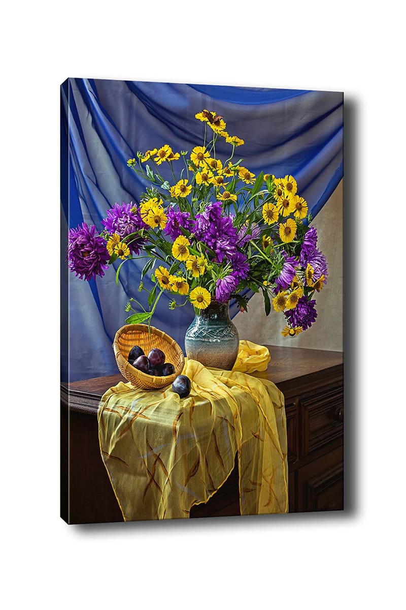 Koristeellinen Canvastaulu 70x100 cm - Monivärinen - Sisustustuotteet - Taulu & taide - Canvas-taulu