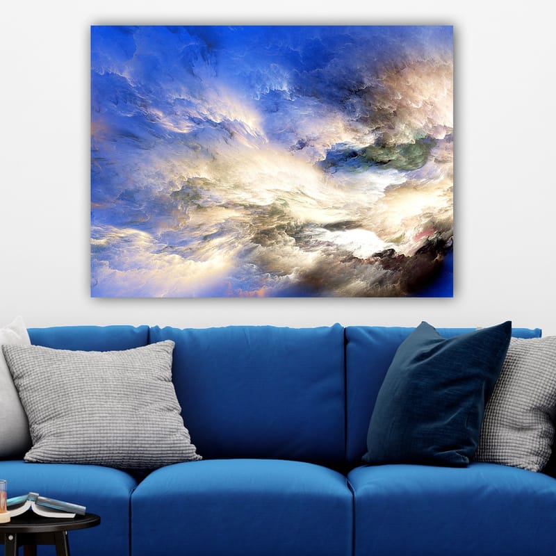 Koristeellinen Canvastaulu 70x100 cm - Monivärinen - Sisustustuotteet - Taulu & taide - Canvas-taulu