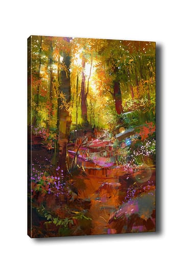 Koristeellinen Canvastaulu 70x100 cm - Monivärinen - Sisustustuotteet - Taulu & taide - Canvas-taulu