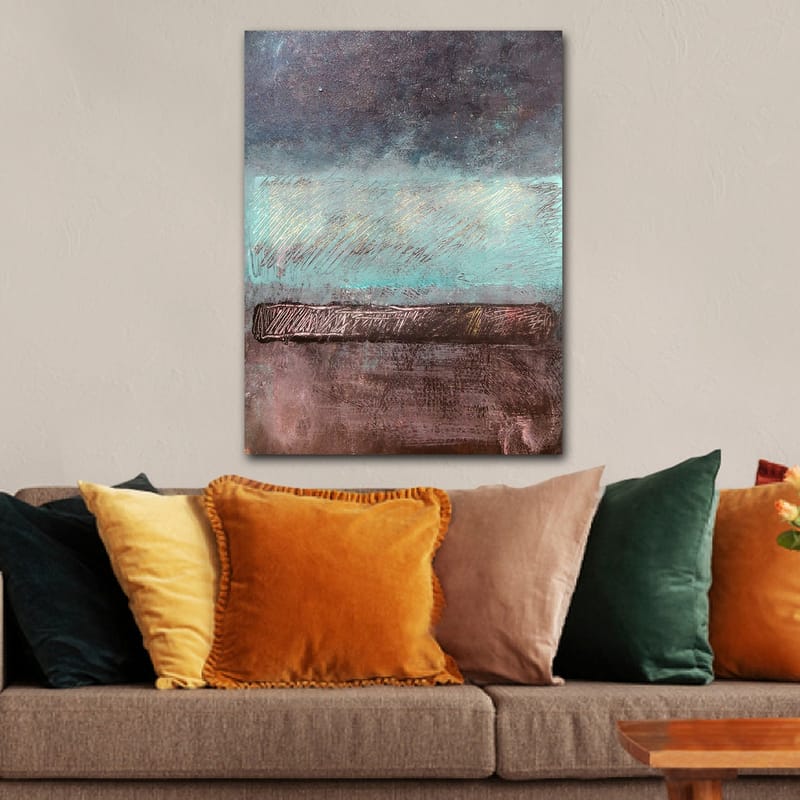Koristeellinen Canvastaulu 70x100 cm - Monivärinen - Sisustustuotteet - Taulu & taide - Canvas-taulu