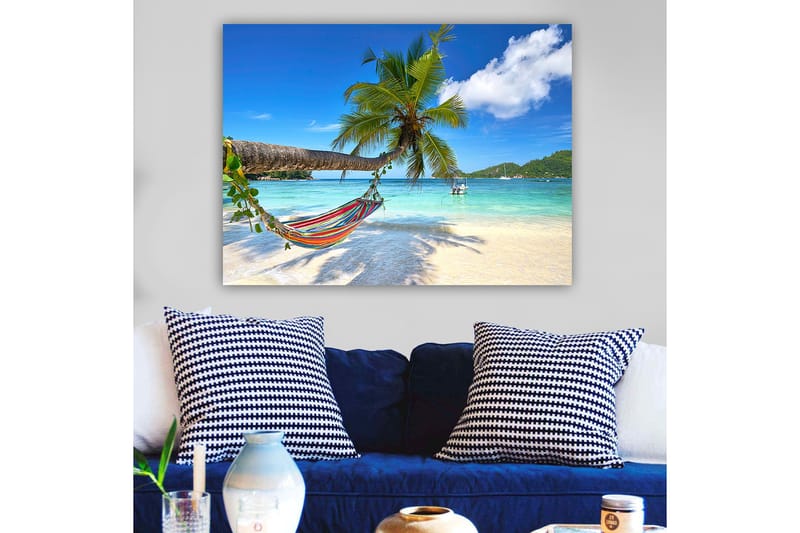 Koristeellinen Canvastaulu 70x100 cm - Monivärinen - Sisustustuotteet - Taulu & taide - Canvas-taulu