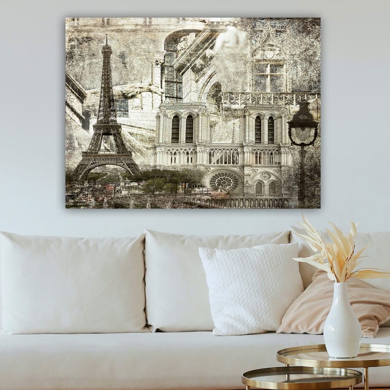Koristeellinen Canvastaulu 70x100 cm - Monivärinen - Sisustustuotteet - Taulu & taide - Canvas-taulu