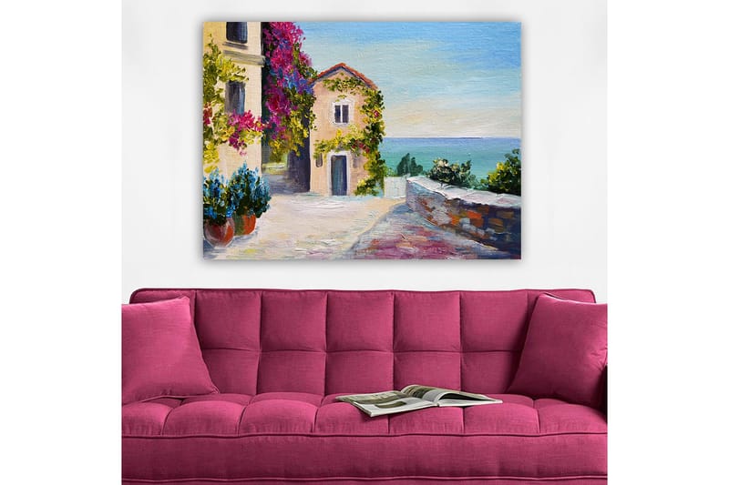 Koristeellinen Canvastaulu 70x100 cm - Monivärinen - Sisustustuotteet - Taulu & taide - Canvas-taulu
