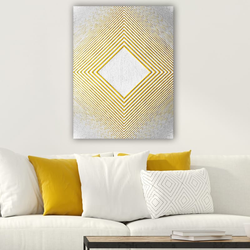 Koristeellinen Canvastaulu 70x100 cm - Monivärinen - Sisustustuotteet - Taulu & taide - Canvas-taulu