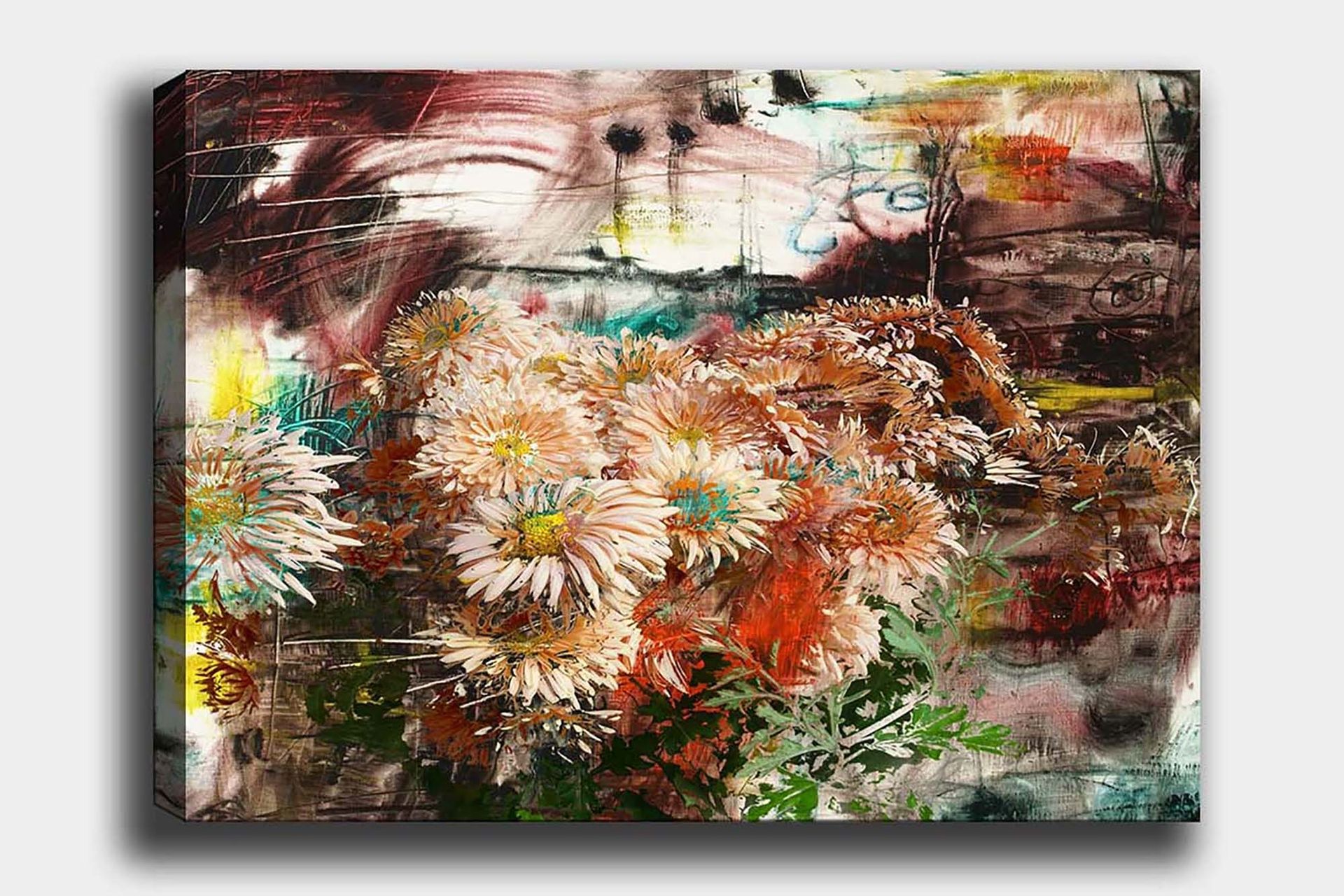 Koristeellinen Canvastaulu 70x100 cm - Monivärinen - Sisustustuotteet - Taulu & taide - Canvas-taulu