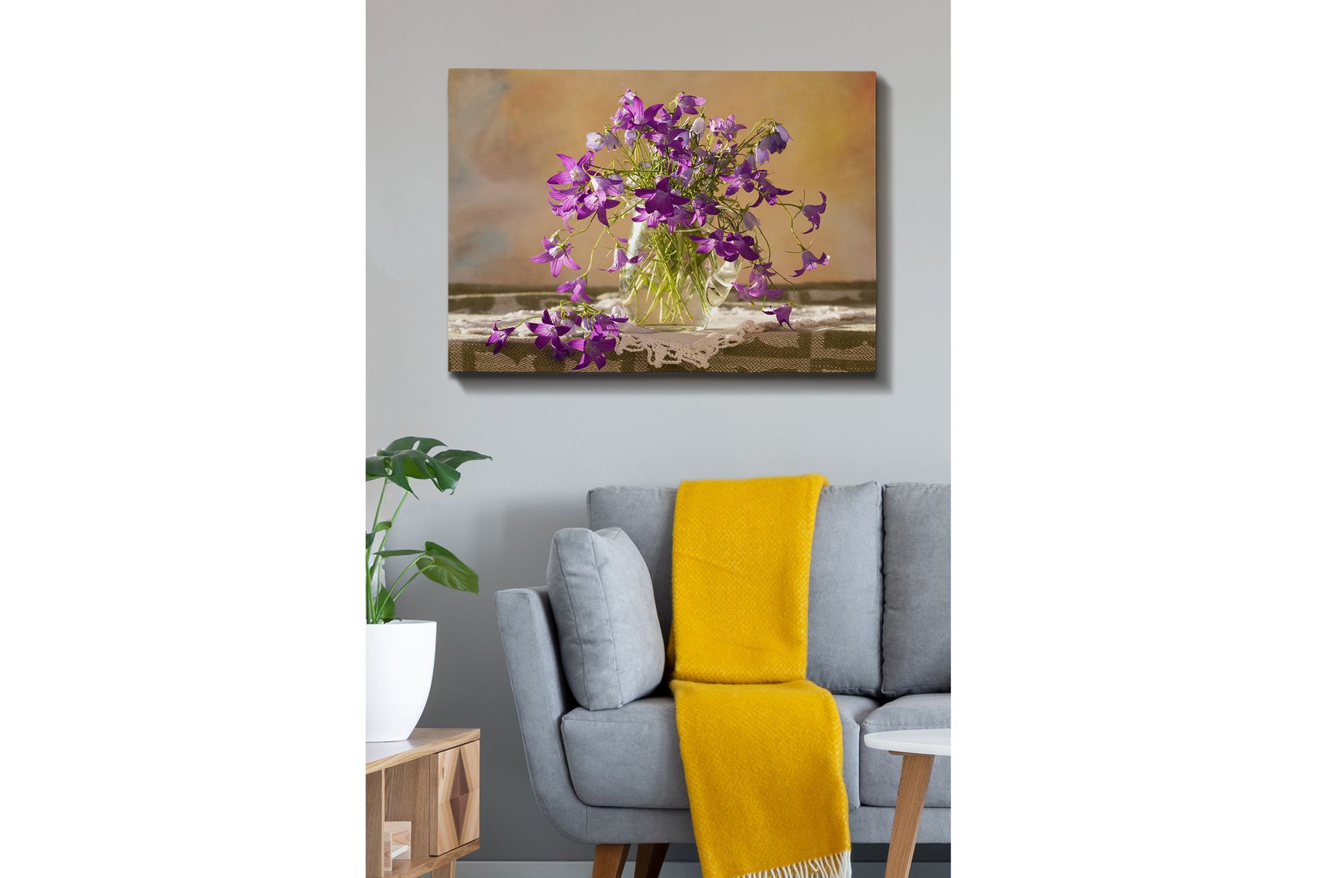 Koristeellinen Canvastaulu 70x100 cm - Monivärinen - Sisustustuotteet - Taulu & taide - Canvas-taulu