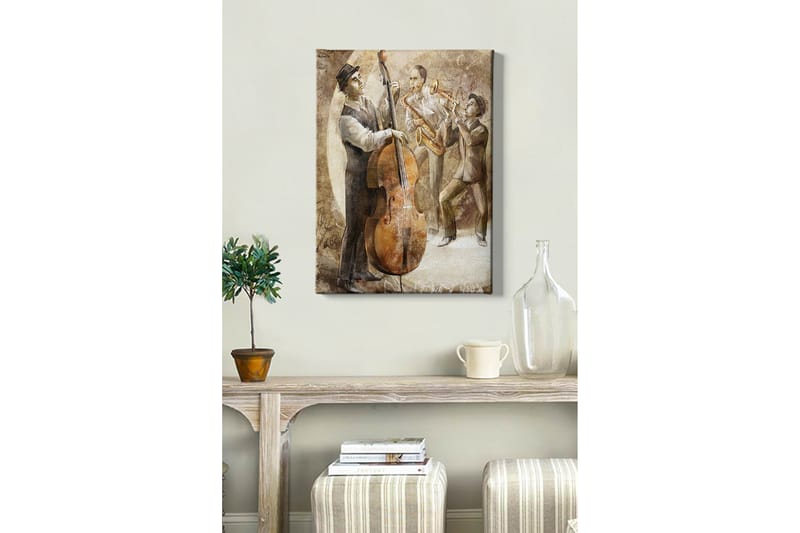 Koristeellinen Canvastaulu 70x100 cm - Monivärinen - Sisustustuotteet - Taulu & taide - Canvas-taulu