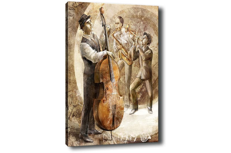 Koristeellinen Canvastaulu 70x100 cm - Monivärinen - Sisustustuotteet - Taulu & taide - Canvas-taulu