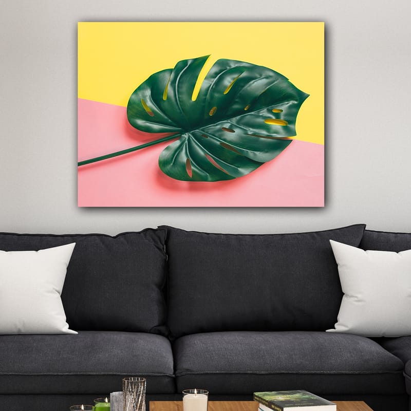 Koristeellinen Canvastaulu 70x100 cm - Monivärinen - Sisustustuotteet - Taulu & taide - Canvas-taulu