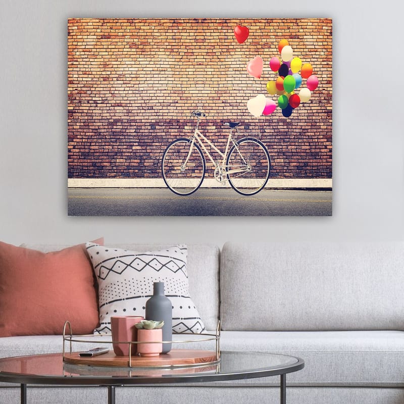 Koristeellinen Canvastaulu 70x100 cm - Monivärinen - Sisustustuotteet - Taulu & taide - Canvas-taulu