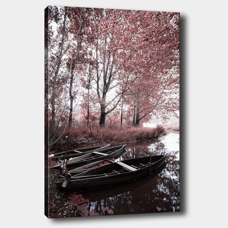 Koristeellinen Canvastaulu 70x100 cm - Monivärinen - Sisustustuotteet - Taulu & taide - Canvas-taulu