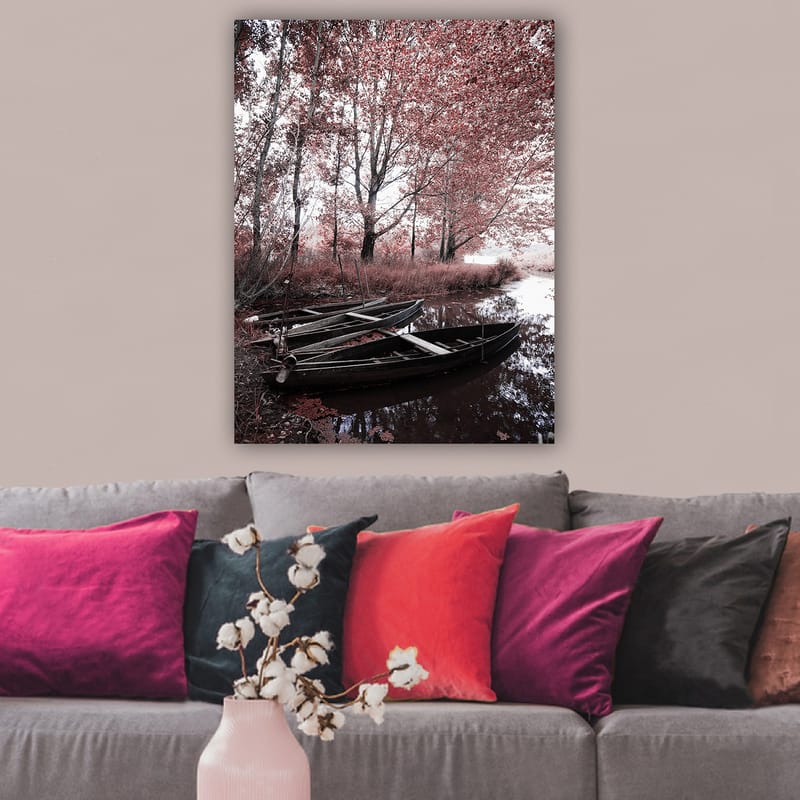 Koristeellinen Canvastaulu 70x100 cm - Monivärinen - Sisustustuotteet - Taulu & taide - Canvas-taulu