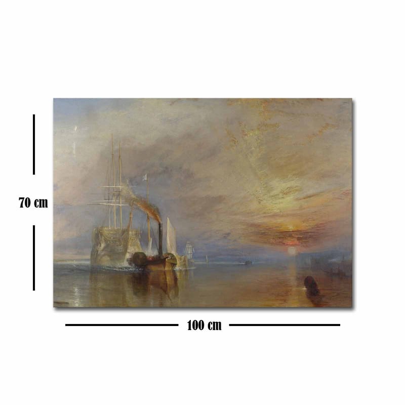 Koristeellinen Canvastaulu 70x100 cm - Monivärinen - Sisustustuotteet - Taulu & taide - Canvas-taulu