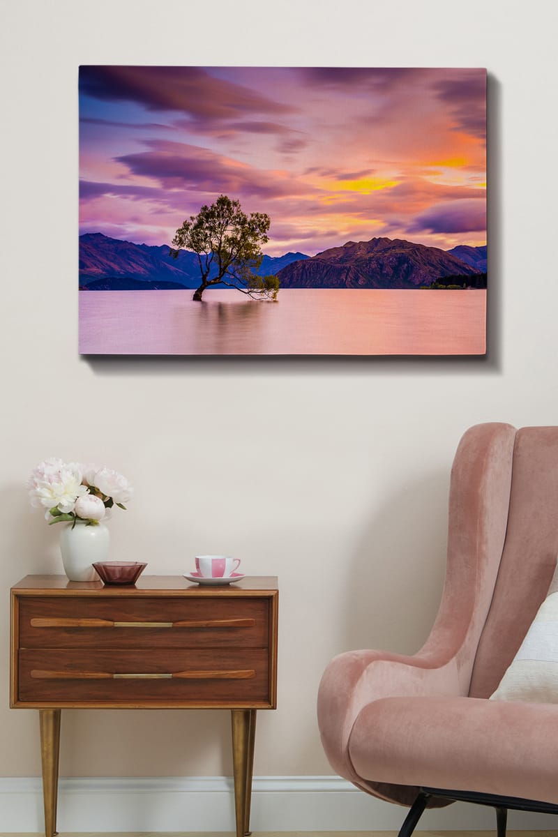 Koristeellinen Canvastaulu 70x100 cm - Monivärinen - Sisustustuotteet - Taulu & taide - Canvas-taulu