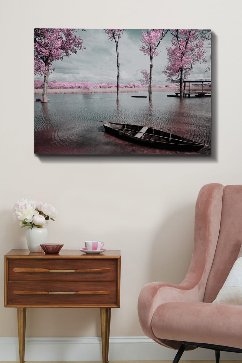 Koristeellinen Canvastaulu 70x100 cm - Monivärinen - Sisustustuotteet - Taulu & taide - Canvas-taulu