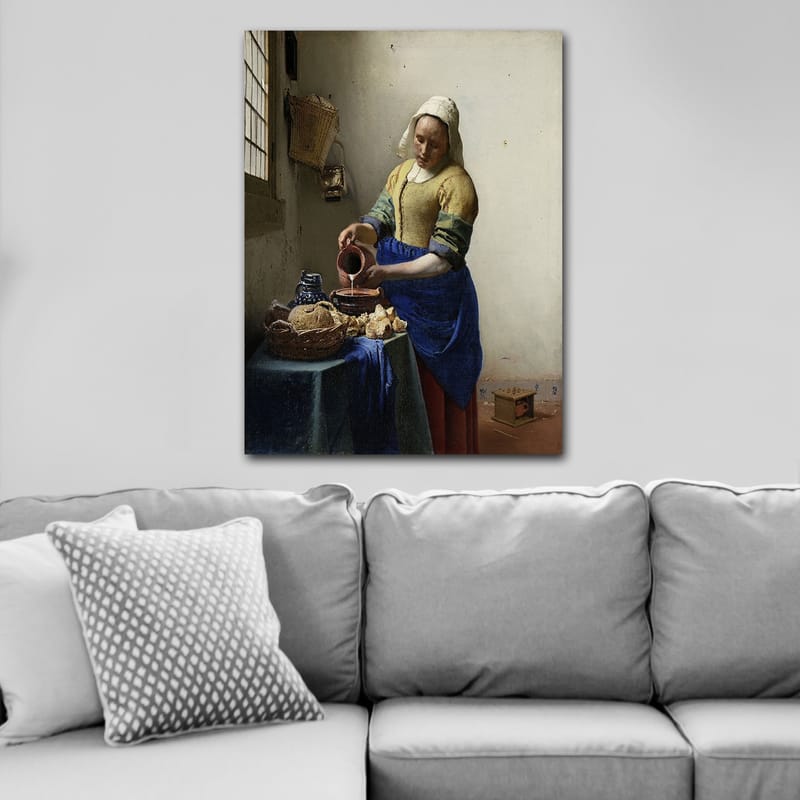 Koristeellinen Canvastaulu 70x100 cm - Monivärinen - Sisustustuotteet - Taulu & taide - Canvas-taulu