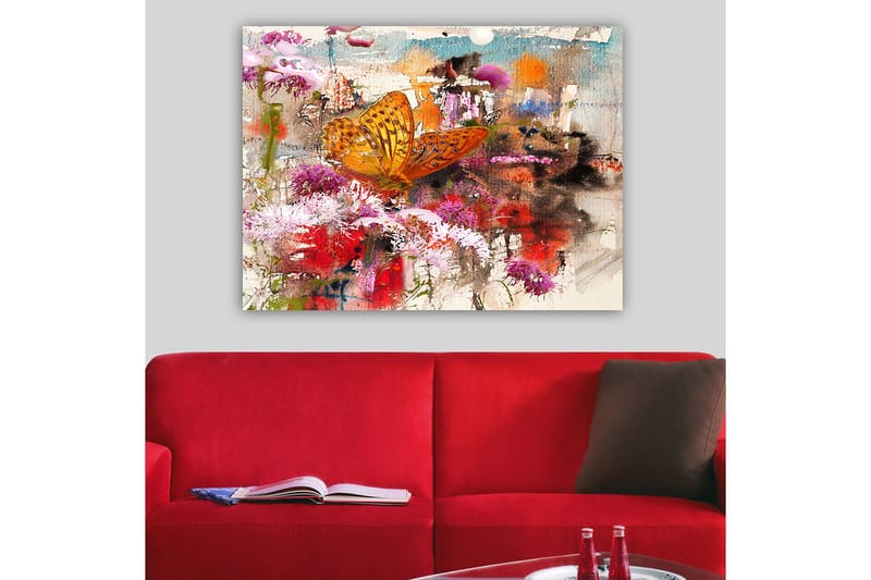 Koristeellinen Canvastaulu 70x100 cm - Monivärinen - Sisustustuotteet - Taulu & taide - Canvas-taulu