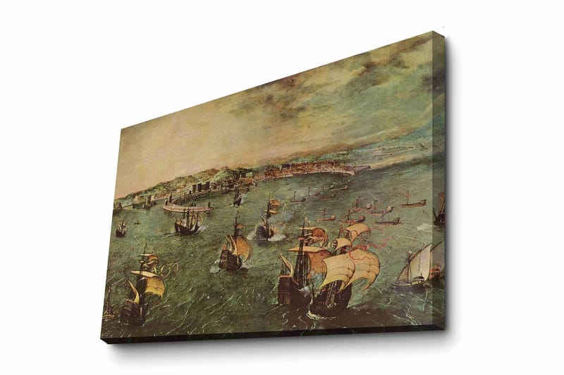 Koristeellinen Canvastaulu 70x100 cm - Monivärinen - Sisustustuotteet - Taulu & taide - Canvas-taulu