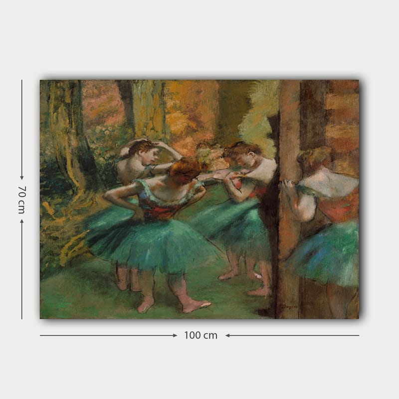 Koristeellinen Canvastaulu 70x100 cm - Monivärinen - Sisustustuotteet - Taulu & taide - Canvas-taulu
