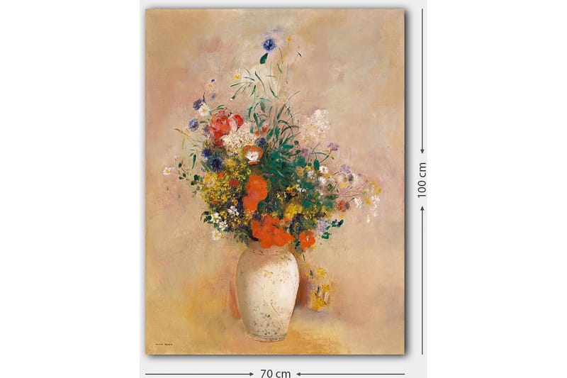 Koristeellinen Canvastaulu 70x100 cm - Monivärinen - Sisustustuotteet - Taulu & taide - Canvas-taulu