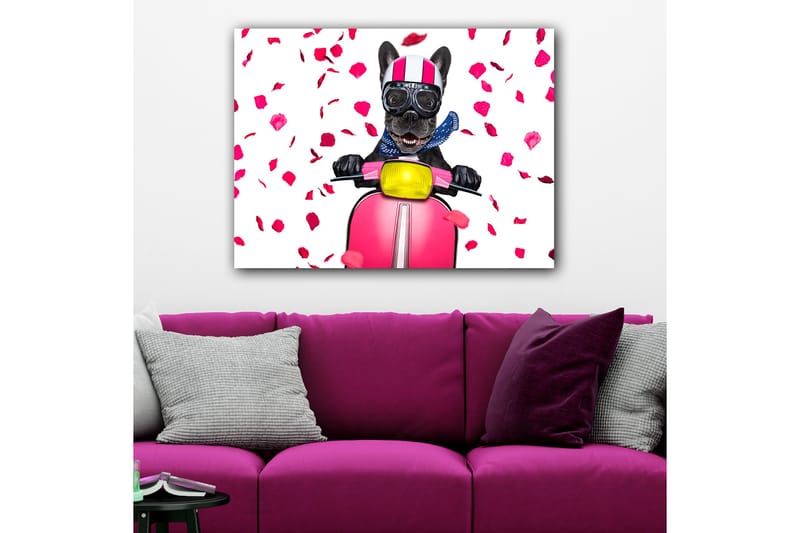 Koristeellinen Canvastaulu 70x100 cm - Monivärinen - Sisustustuotteet - Taulu & taide - Canvas-taulu