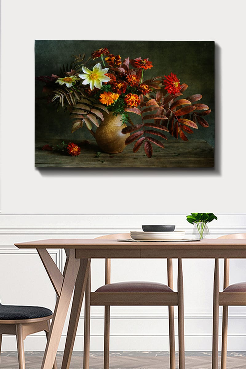 Koristeellinen Canvastaulu 70x100 cm - Monivärinen - Sisustustuotteet - Taulu & taide - Canvas-taulu