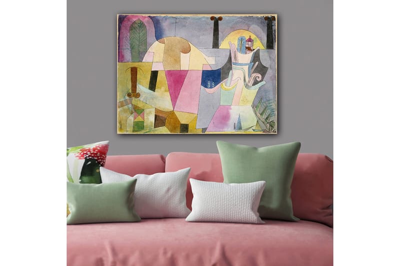 Koristeellinen Canvastaulu 70x100 cm - Monivärinen - Sisustustuotteet - Taulu & taide - Canvas-taulu