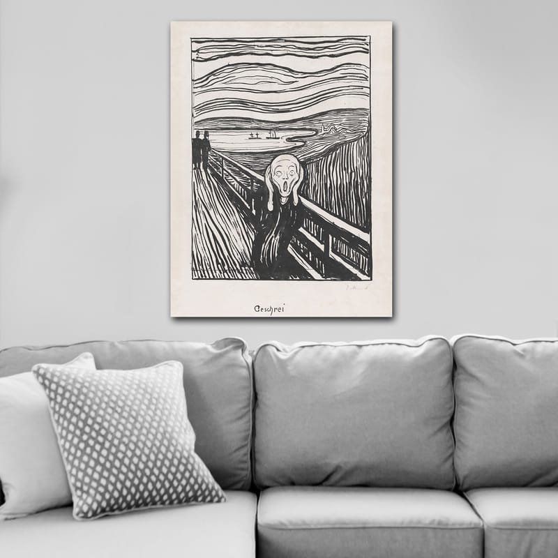 Koristeellinen Canvastaulu 70x100 cm - Monivärinen - Sisustustuotteet - Taulu & taide - Canvas-taulu
