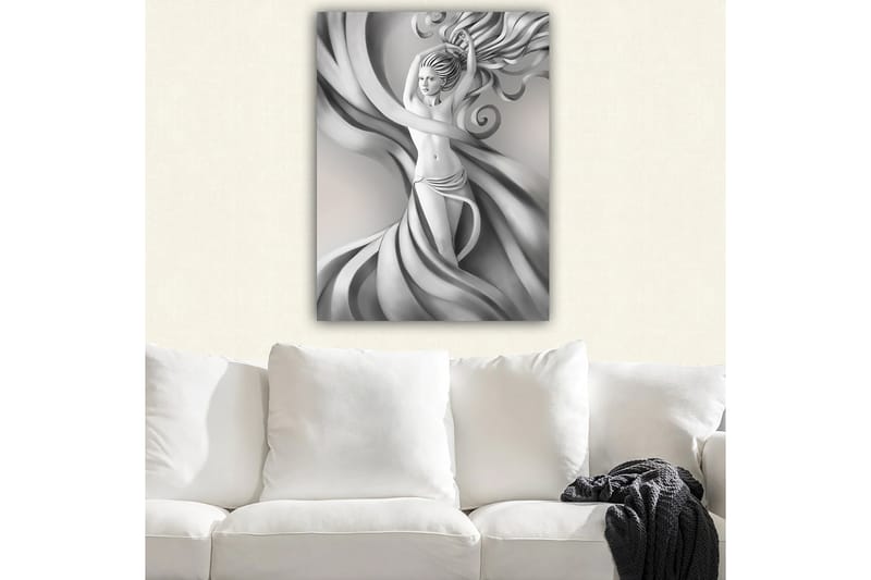 Koristeellinen Canvastaulu 70x100 cm - Monivärinen - Sisustustuotteet - Taulu & taide - Canvas-taulu