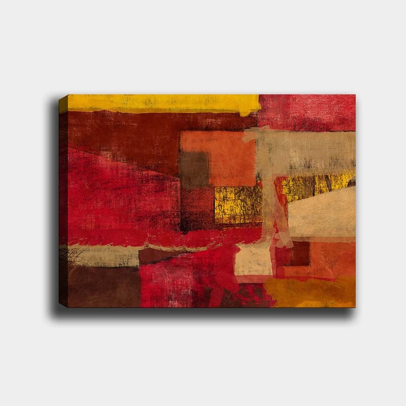 Koristeellinen Canvastaulu 70x100 cm - Monivärinen - Sisustustuotteet - Taulu & taide - Canvas-taulu