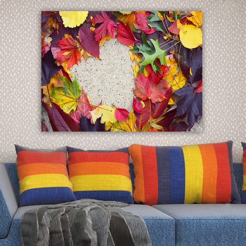 Koristeellinen Canvastaulu 70x100 cm - Monivärinen - Sisustustuotteet - Taulu & taide - Canvas-taulu