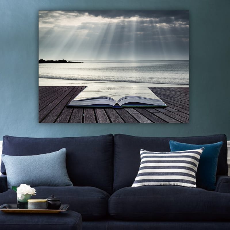 Koristeellinen Canvastaulu 70x100 cm - Monivärinen - Sisustustuotteet - Taulu & taide - Canvas-taulu