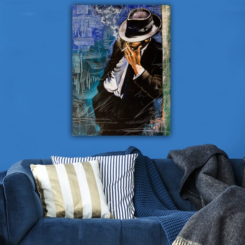 Koristeellinen Canvastaulu 70x100 cm - Monivärinen - Sisustustuotteet - Taulu & taide - Canvas-taulu