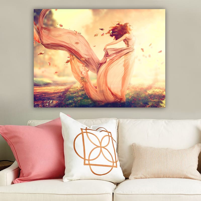 Koristeellinen Canvastaulu 70x100 cm - Monivärinen - Sisustustuotteet - Taulu & taide - Canvas-taulu