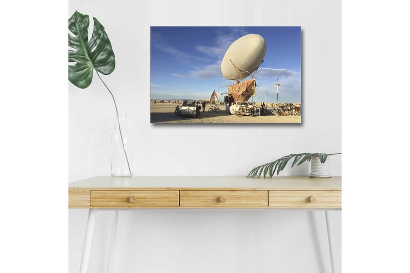 Koristeellinen Canvastaulu LEDillä 45x70 cm - Monivärinen - Sisustustuotteet - Taulu & taide - Canvas-taulu
