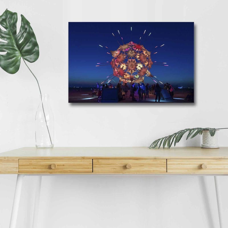 Koristeellinen Canvastaulu LEDillä 45x70 cm, Monivärinen