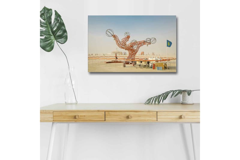 Koristeellinen Canvastaulu LEDillä 45x70 cm, Monivärinen