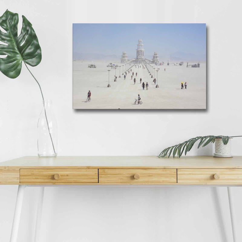 Koristeellinen Canvastaulu LEDillä 45x70 cm - Monivärinen - Sisustustuotteet - Taulu & taide - Canvas-taulu