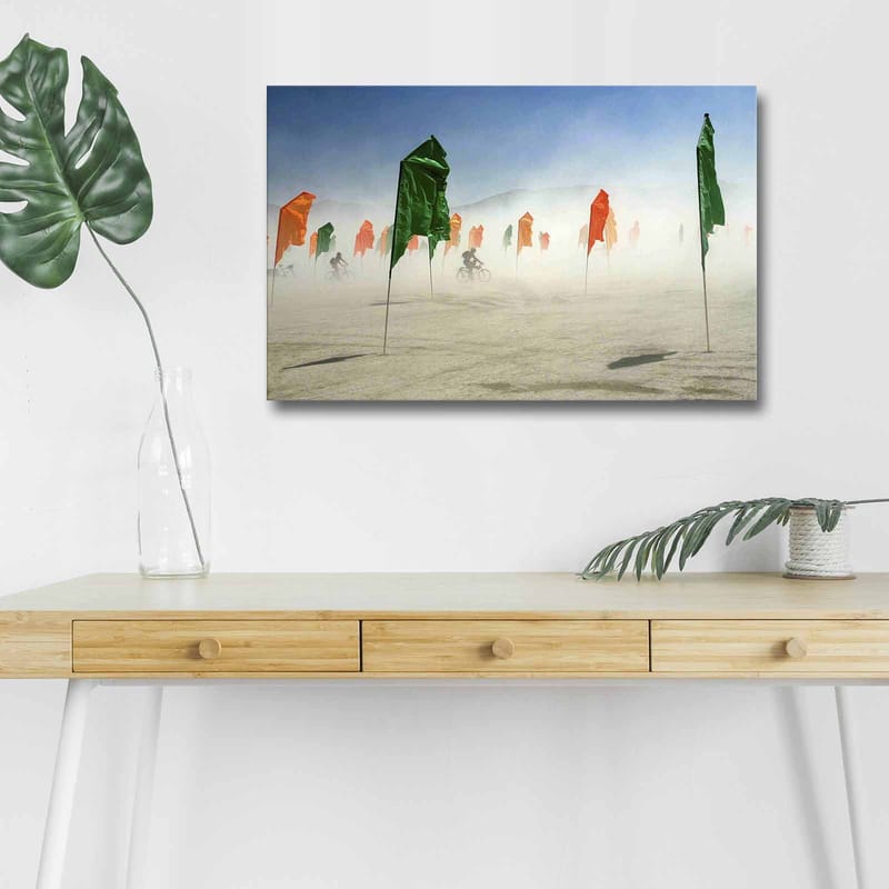 Koristeellinen Canvastaulu LEDillä 45x70 cm - Monivärinen - Sisustustuotteet - Taulu & taide - Canvas-taulu