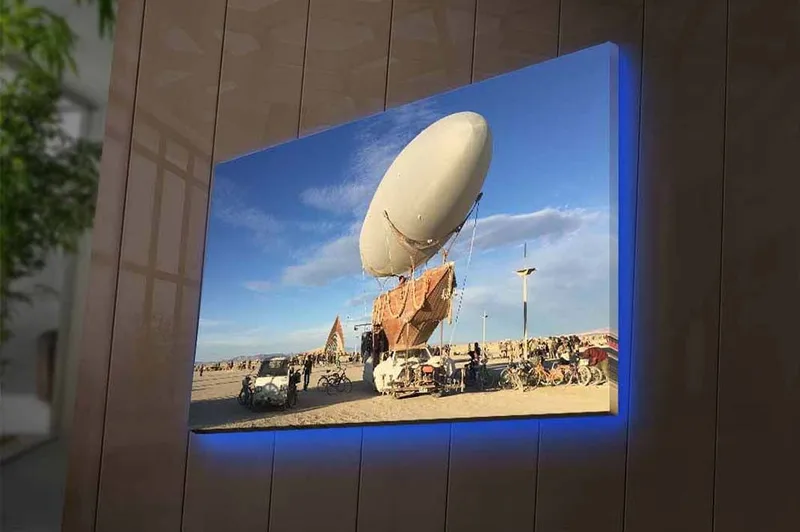 Koristeellinen Canvastaulu LEDillä 45x70 cm, Monivärinen