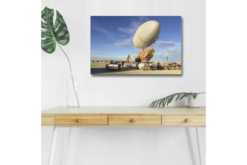 Koristeellinen Canvastaulu LEDillä 45x70 cm - Monivärinen - Sisustustuotteet - Taulu & taide - Canvas-taulu