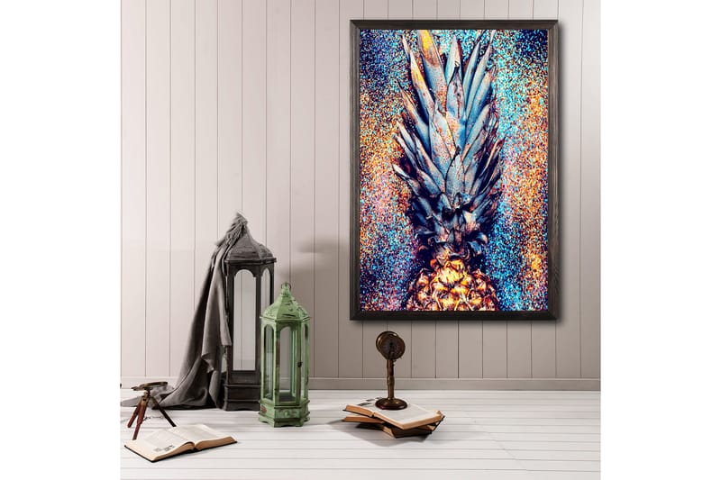Koristeellinen Kehystetty Maalaus  50x70 cm - Monivärinen - Sisustustuotteet - Taulu & taide - Canvas-taulu