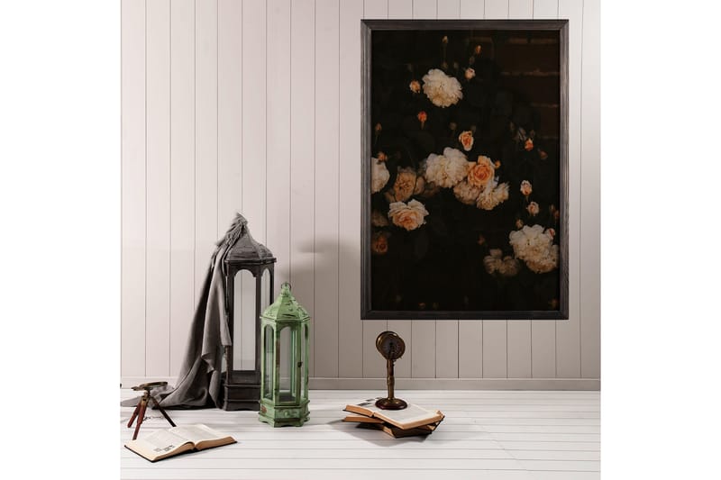 Koristeellinen Kehystetty Maalaus  50x70 cm - Monivärinen - Sisustustuotteet - Taulu & taide - Canvas-taulu