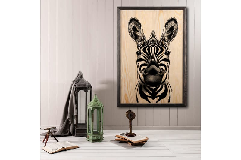 Koristeellinen Kehystetty Maalaus  50x70 cm - Monivärinen - Sisustustuotteet - Taulu & taide - Canvas-taulu