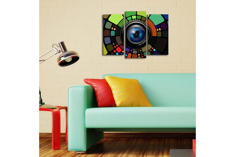 Koristeellinen Led Valaistu Canvas Taulu (3 kpl) - Sisustustuotteet - Taulu & taide - Canvas-taulu