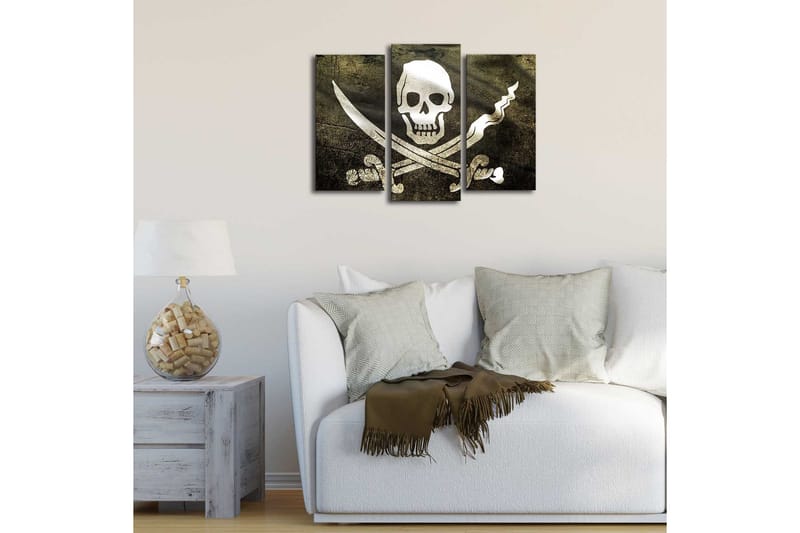 Koristeellinen Led Valaistu Canvas Taulu (3 kpl) - Sisustustuotteet - Taulu & taide - Canvas-taulu