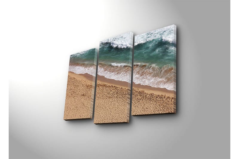 Koristeellinen Led Valaistu Canvas Taulu (3 kpl) - Sisustustuotteet - Taulu & taide - Canvas-taulu