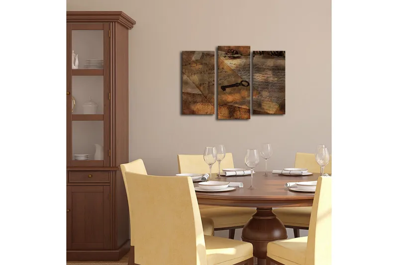 Koristeellinen Led Valaistu Canvas Taulu (3 kpl) - Sisustustuotteet - Taulu & taide - Canvas-taulu