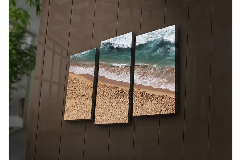 Koristeellinen Led Valaistu Canvas Taulu (3 kpl) - Sisustustuotteet - Taulu & taide - Canvas-taulu